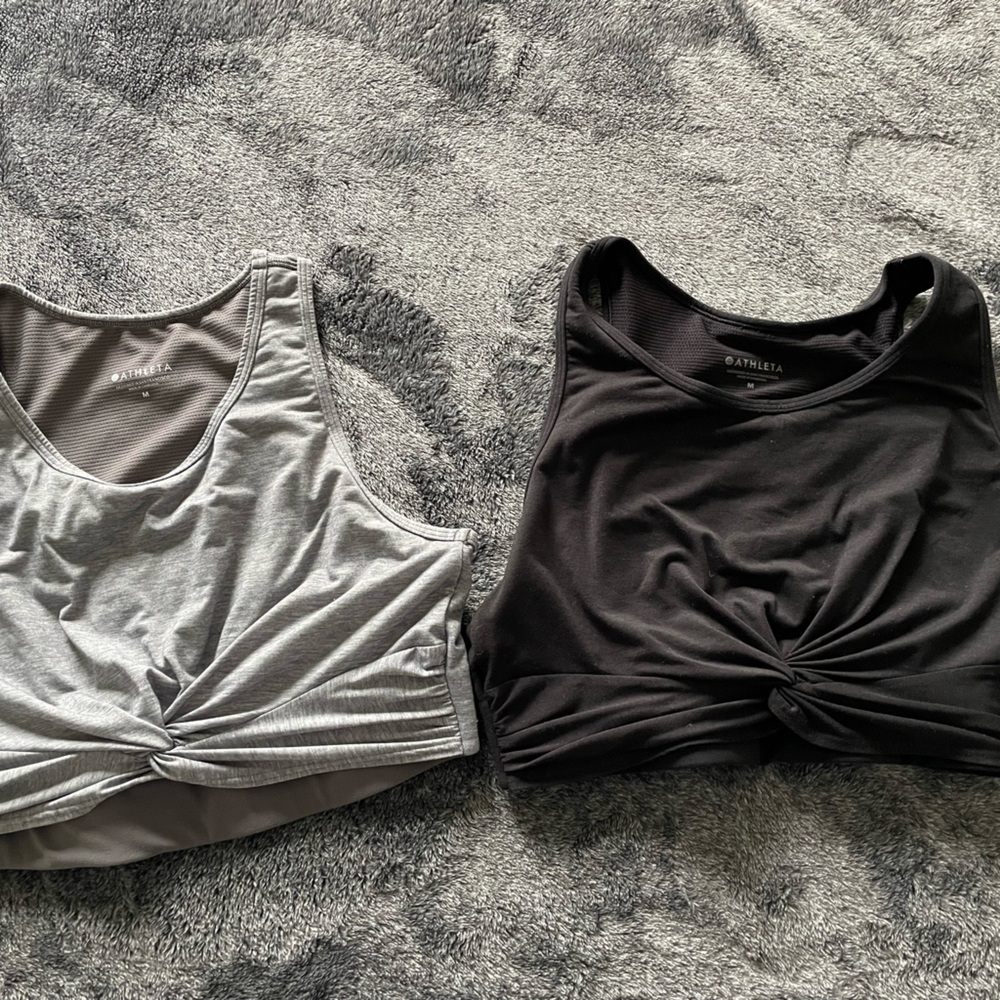 Bundle - Athleta twist crop top